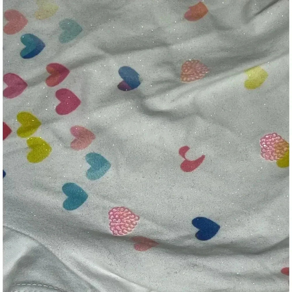 NWT Btween Cropped Valentine's Day Heart Shirt - Size 10/12 - Picture 4 of 4